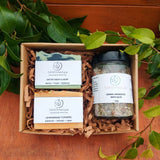 Soap gift box with Bath Salts