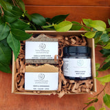 Soap gift box with Body Scrub