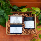 Soap gift box with Body Scrub